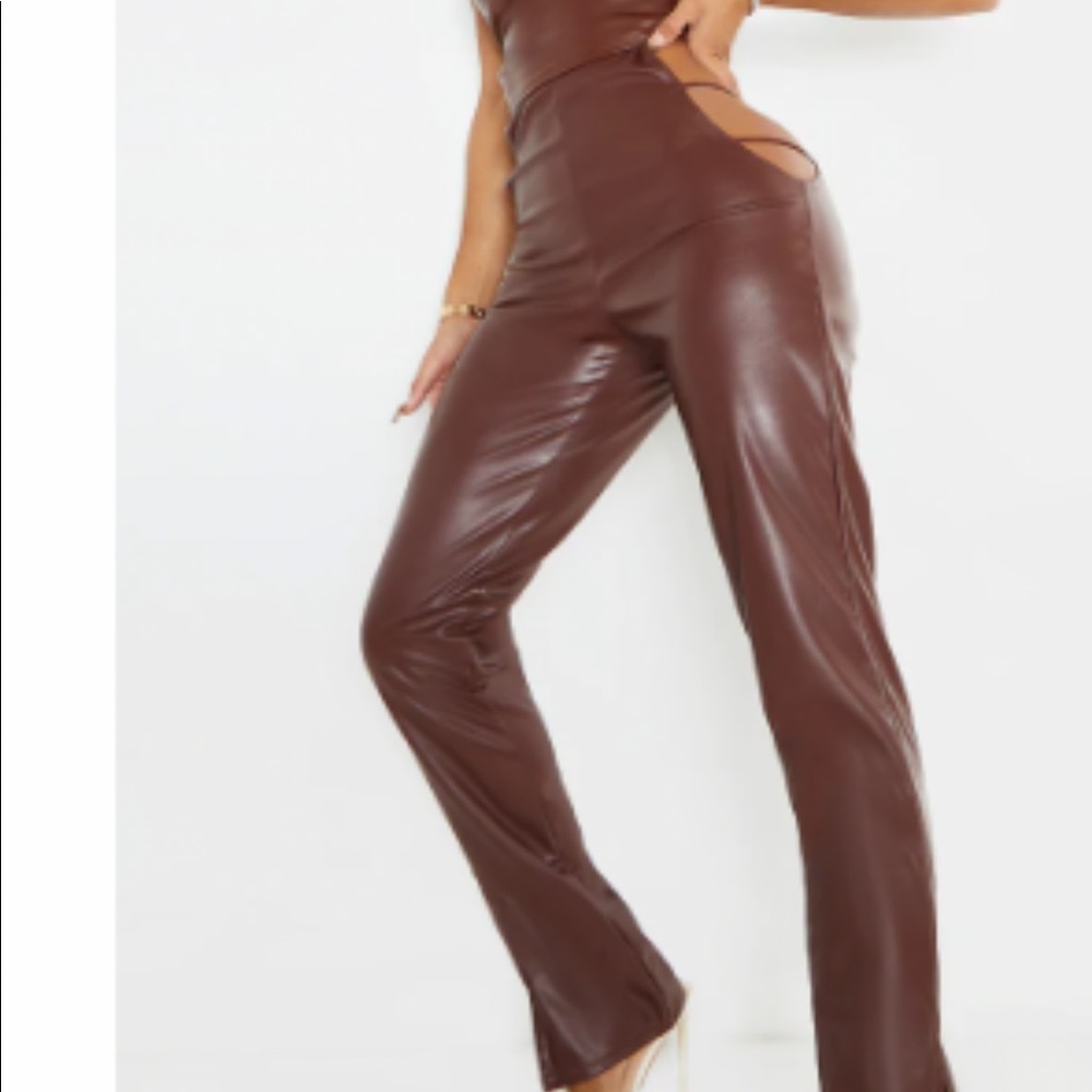 Brown Leather pants